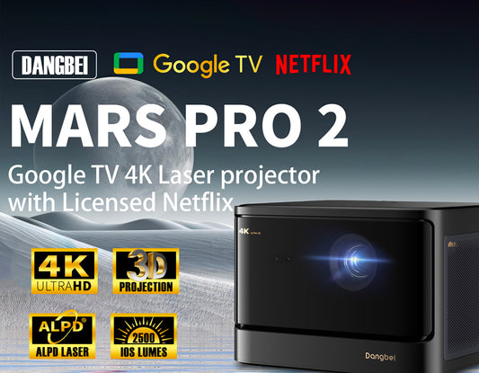 Revolutionizes Your Home Entertainment With World's First Google TV Netflix Licensed 4K Laser