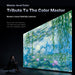 Monet's colors with 1.07 billion colors