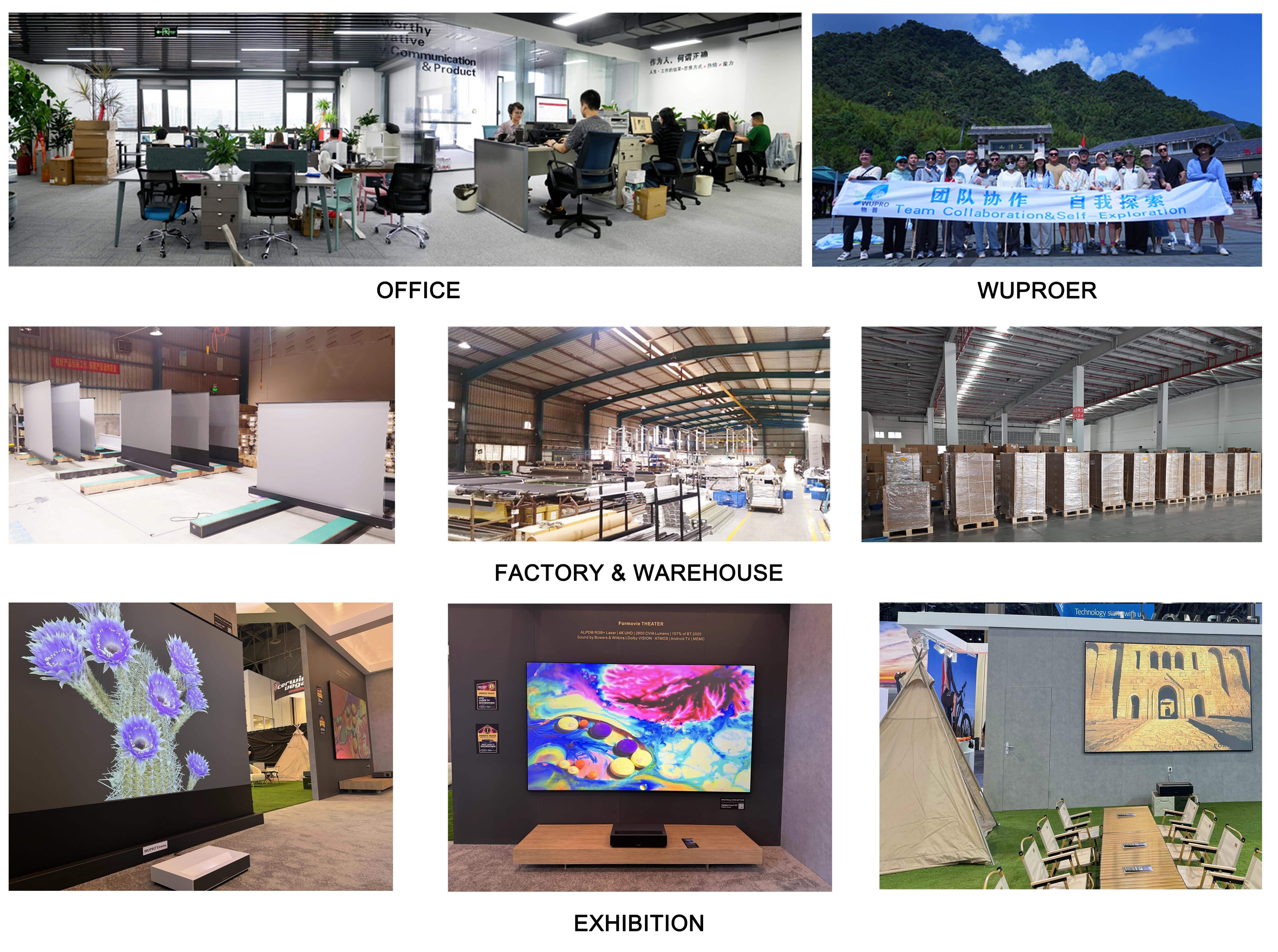 About WUPRO Projector and projection screen suppliers