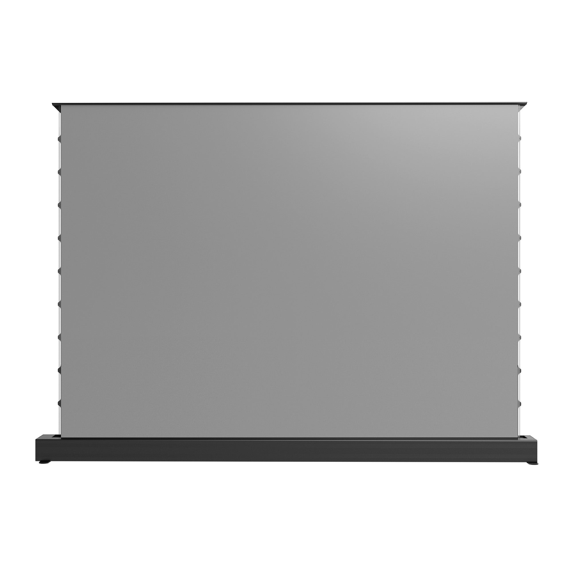 WUPRO Cinema Black Crystal Motorized Tension Floor Projection Screen Black Housing